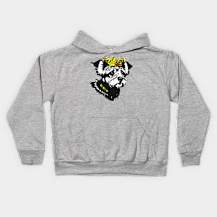 King Schnauzer Kids Hoodie